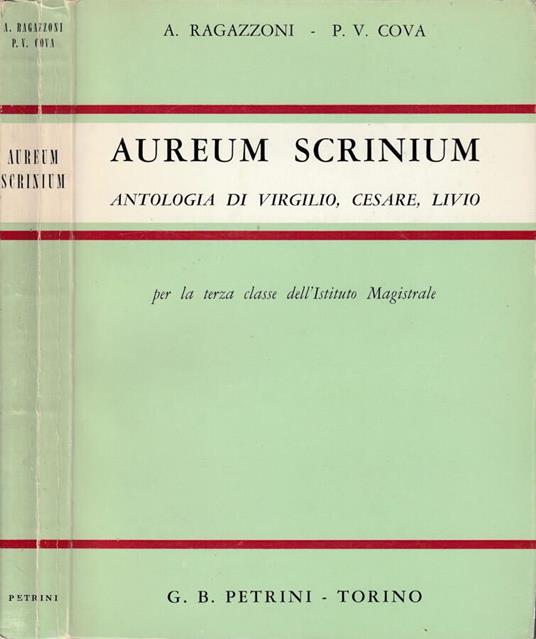 Aureum scrinium - copertina