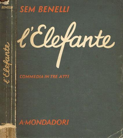 L' Elefante - Sem Benelli - copertina