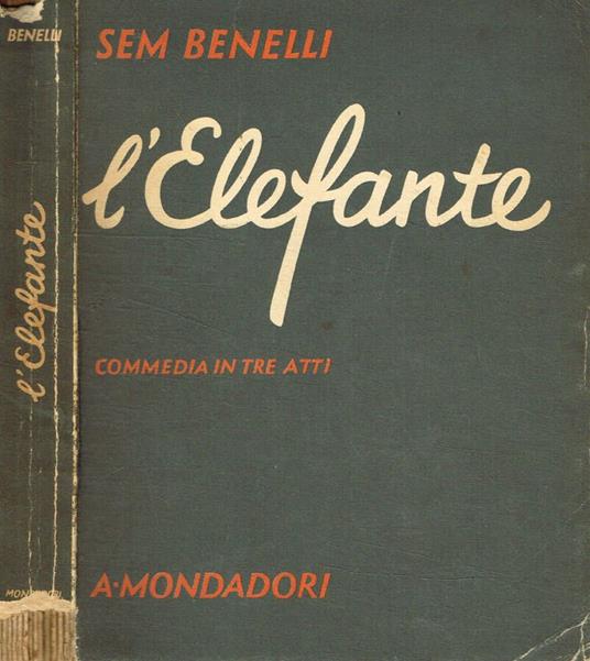 L' Elefante - Sem Benelli - copertina