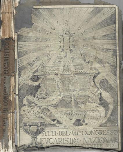VII Congresso eucaristico Nazionale - copertina