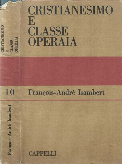 Cristianesimo e classe operaia - copertina