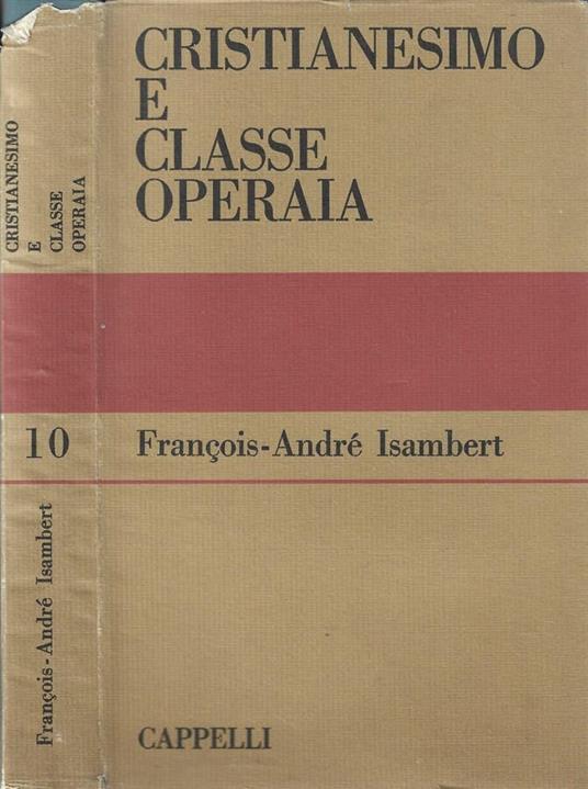 Cristianesimo e classe operaia - copertina