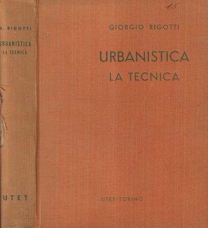 Urbanistica - Giorgio Zigiotti - copertina