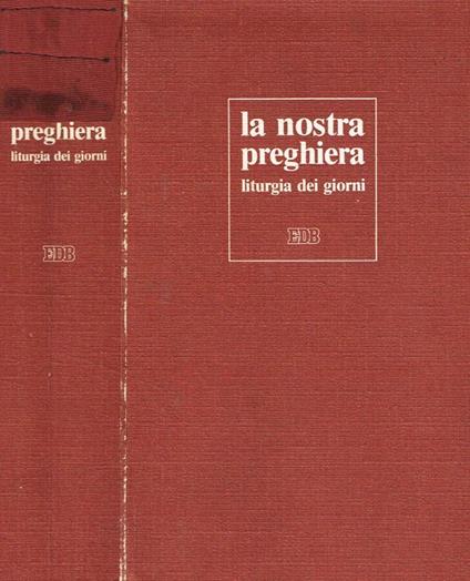 La nostra preghiera - copertina