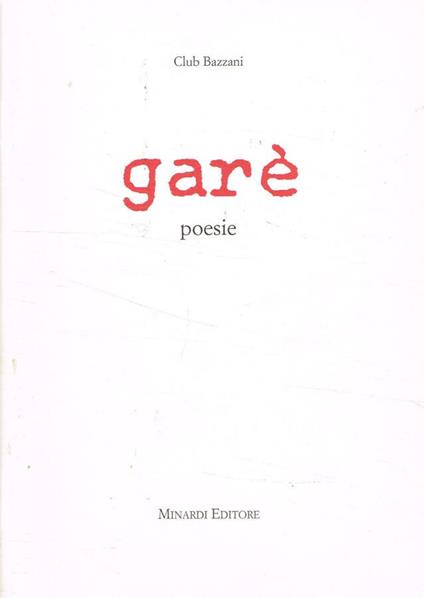 Garè - copertina