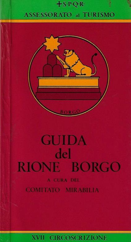 Guida al Rione Borgo - copertina