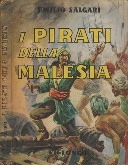 I pirati della Malesia - Emilio Salgari - copertina