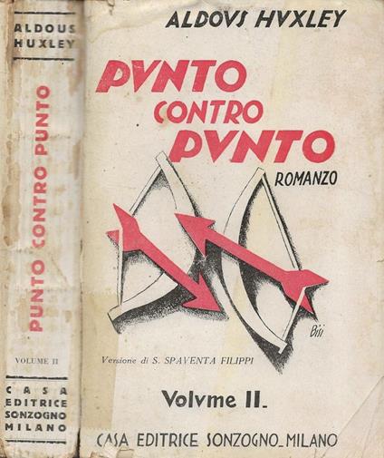 Punto contro punto (Point counter point). Vol. II - Aldous Huxley - copertina