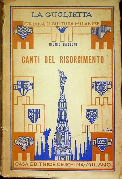 Canti del Risorgimento - copertina