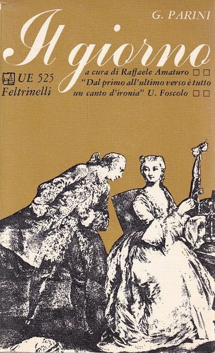 Il Giorno - Giuseppe Parini - copertina