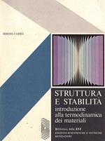 Struttura e stabilità. Introduzione alla termodinamica dei materiali