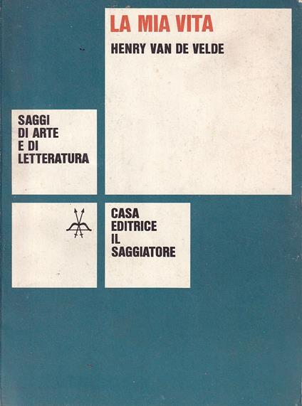 La mia vita - Henry Van de Velde - copertina
