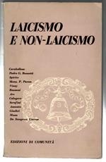 Laicismo e Non-laicismo