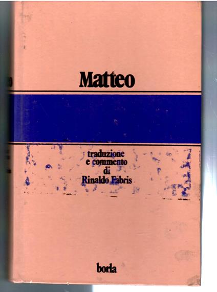 Matteo - copertina
