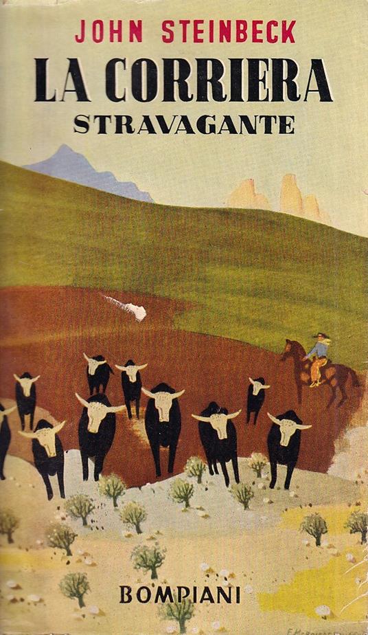 La corriera stravagante - John Steinbeck - copertina