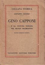 Gino Capponi e la cultura toscana del secolo Decimonono