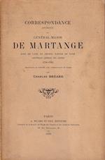 Correspondance inédite du Général Major de Martange, aide de Camp du Prince Xavier de Saxe, Lieutenant Général des Armées (1756-1782)