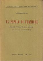 Un popolo di formiche. Lettere pugliesi a Piero Gobetti