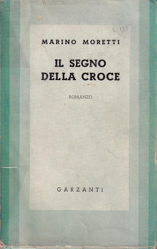 Il segno della croce - Marino Moretti - copertina