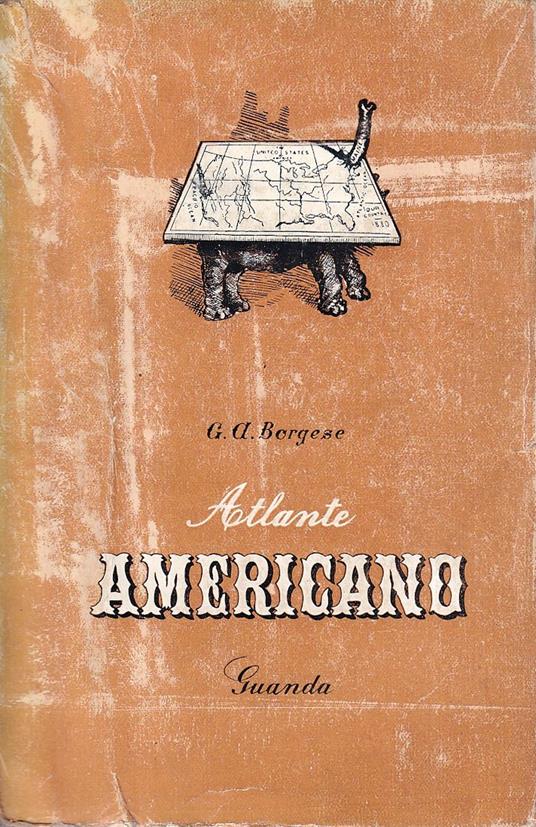 Atlante Americano - Giuseppe Antonio Borgese - copertina