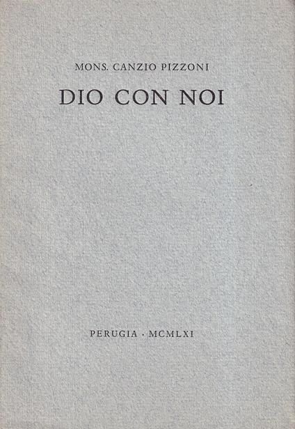 Dio con noi - copertina