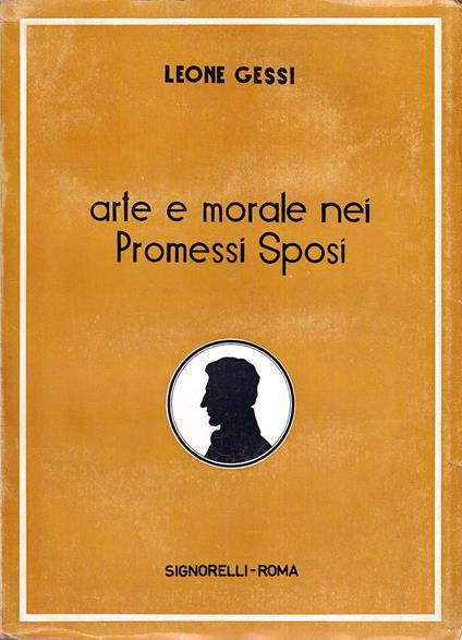 Arte e morale nei Promessi Sposi - Leone Gessi - copertina