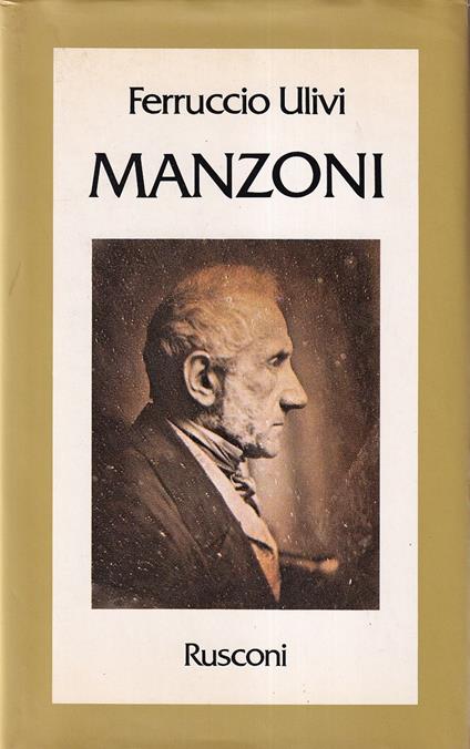Manzoni - Ferruccio Ulivi - copertina