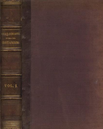 Storia del Cristianesimo Vol. I - copertina