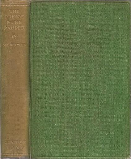 The Prince and the Pauper - Mark Twain - copertina