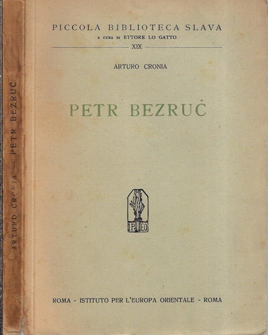 Petr Bezruc - Arturo Cronia - copertina