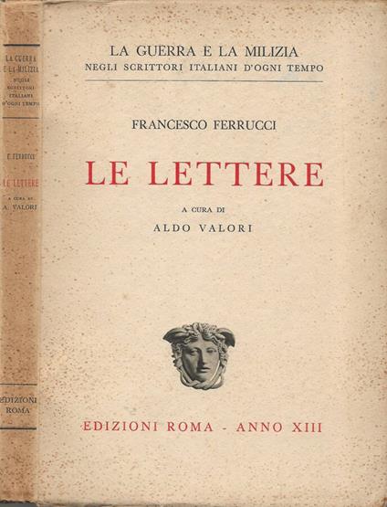 Le Lettere - Francesco Ferrucci - copertina