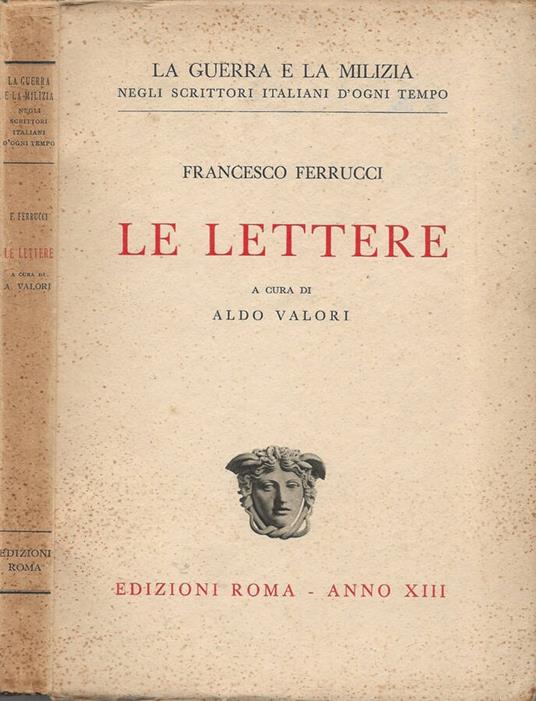 Le Lettere - Francesco Ferrucci - copertina