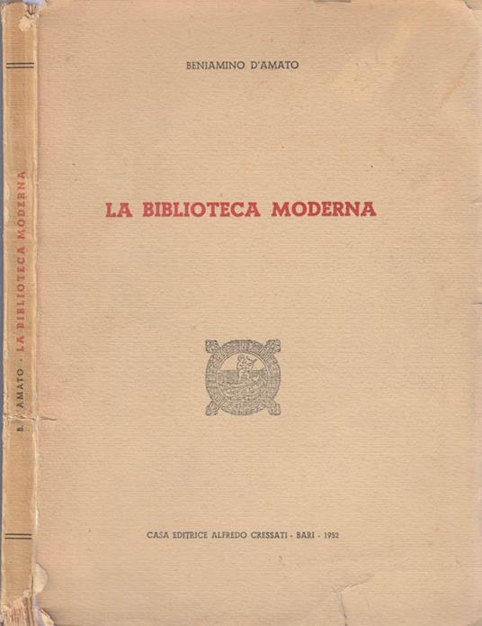 La biblioteca moderna - copertina