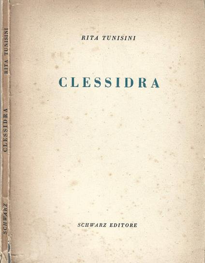 Clessidra - Rita Tunisini - copertina