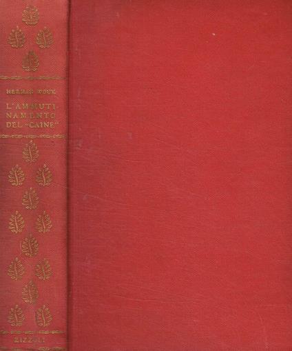 L' Ammutinamento del caine - Herman Wouk - copertina