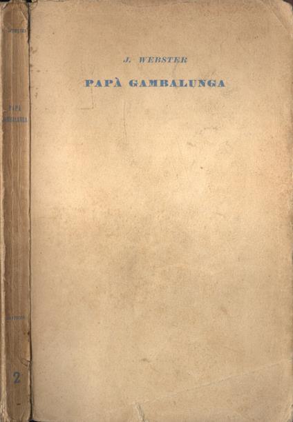Papà Gambalunga - copertina