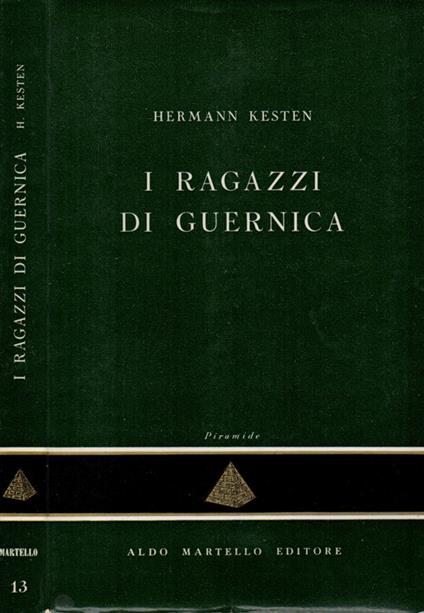 I ragazzi di Guernica - Hermann Kesten - copertina