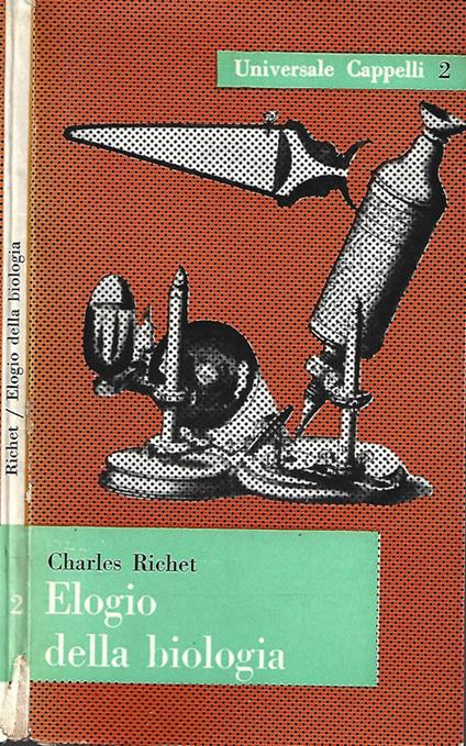 Elogio della biologia - Charles Richet - copertina