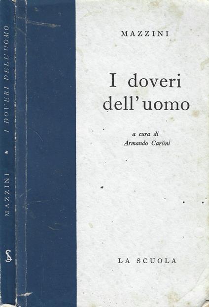 I doveri dell'uomo - Mazzini - copertina