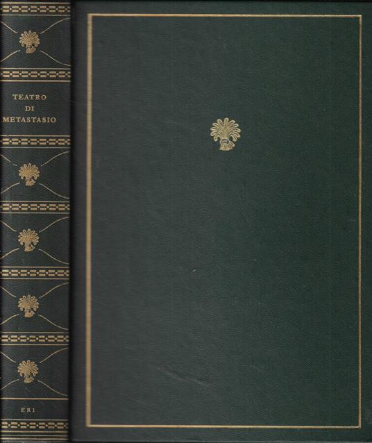 Teatro di Pietro Metastasio - copertina