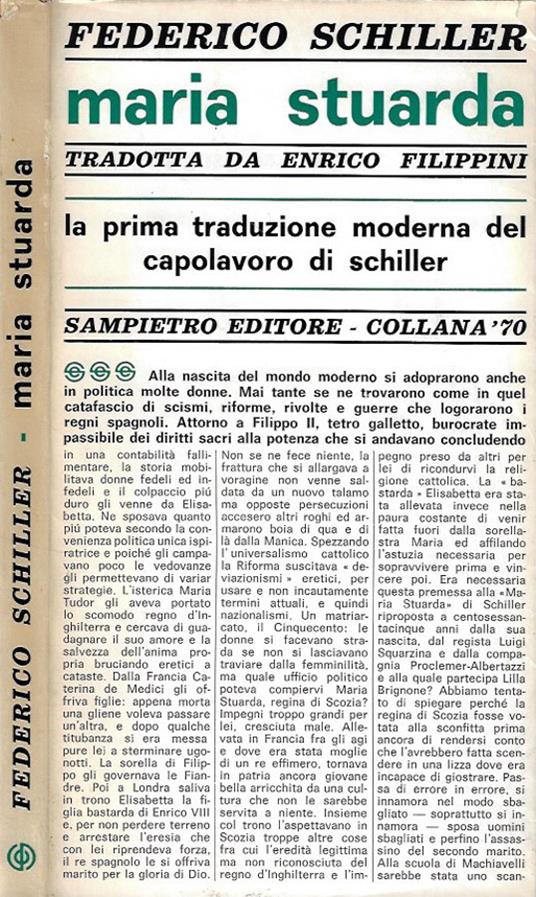Maria Stuarda - Friedrich Schiller - copertina