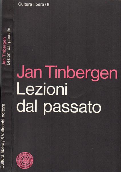Lezioni dal passato - Jan Tinbergen - copertina