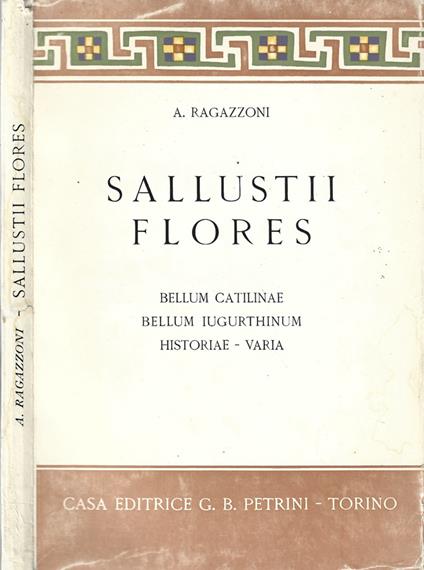Sallustii Flores - A. Ravazzoni - copertina