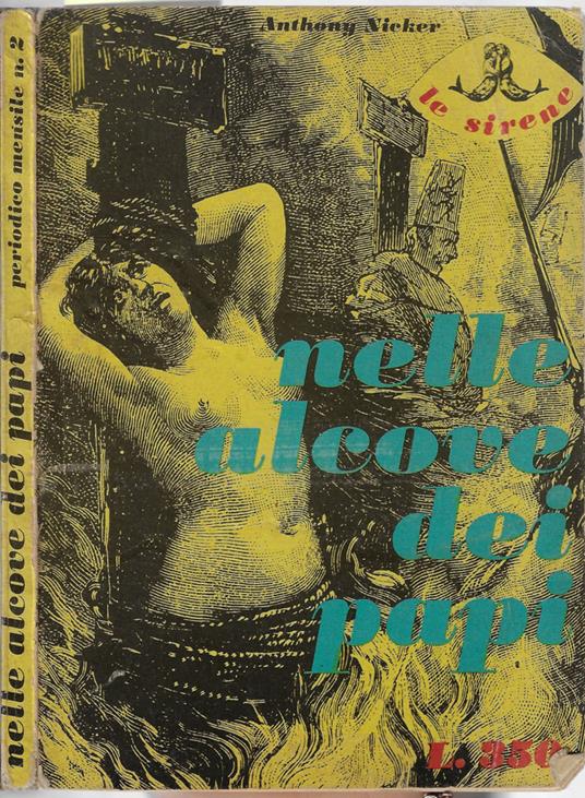 Nelle alcove dei papi - Anthony Nicker - copertina