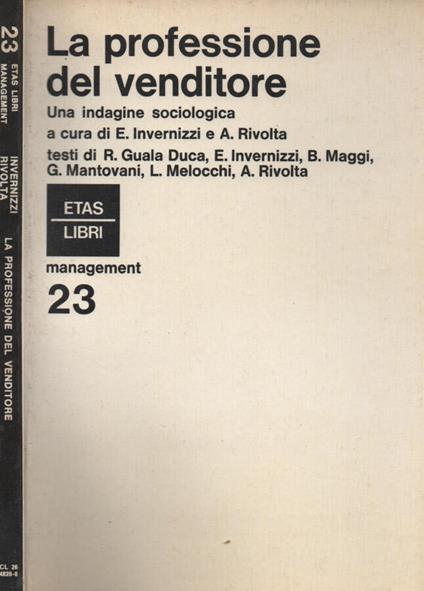La professione del venditore - copertina