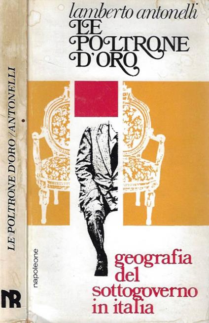 Le poltrone d'oro - Lamberto Antonelli - copertina