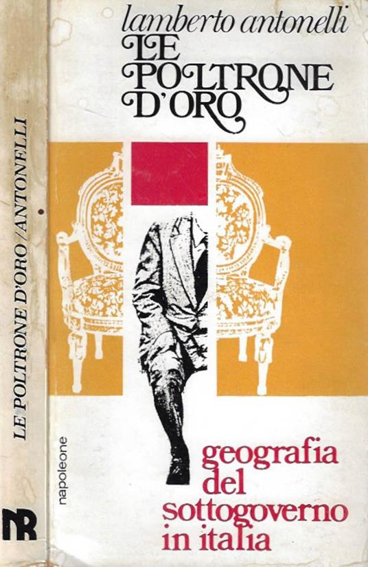Le poltrone d'oro - Lamberto Antonelli - copertina