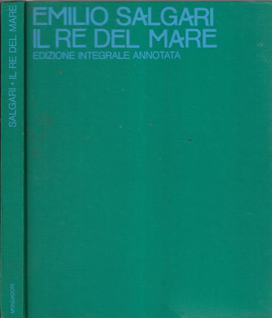 Il re del mare - Emilio Salgari - copertina