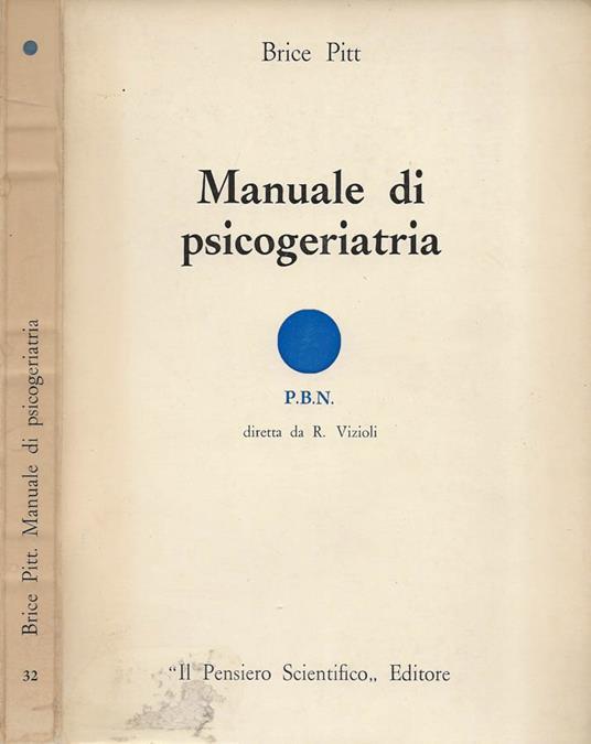 Manuale di Psicogeriatria - copertina