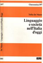 Linguaggio e società nell'Italia d'oggi